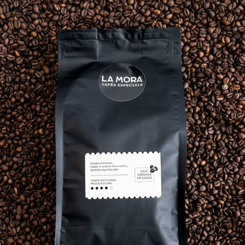LA MORA CAFÉ GOURMET EM GRÃOS 1KG