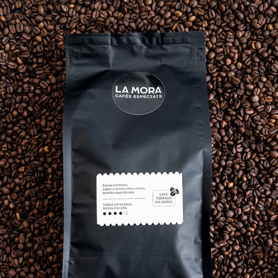 LA MORA CAFÉ GOURMET EM GRÃOS 1KG